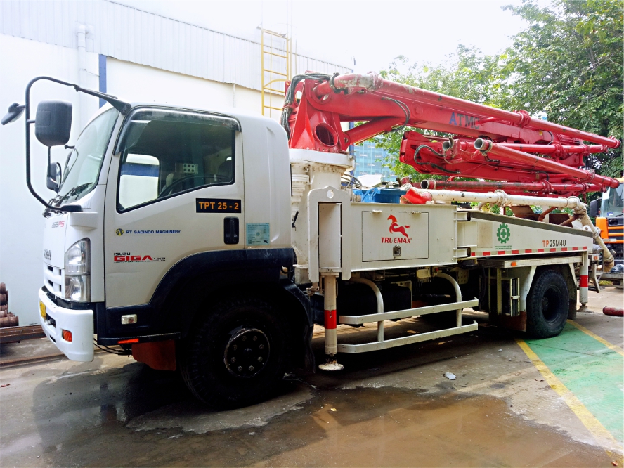 Truck Mounted Concrete Boom Pump/TP25M4U