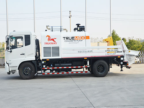India truck mounted concrete pump Factory