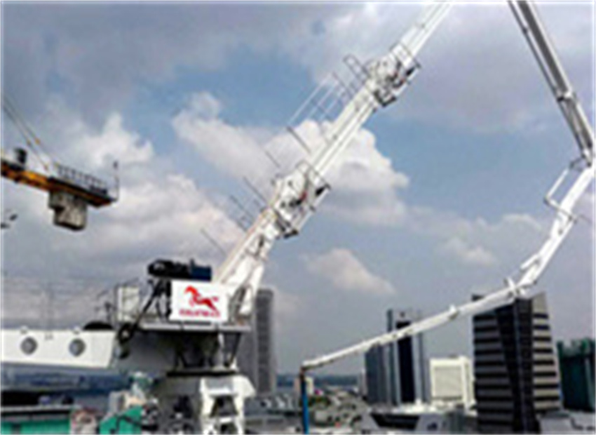 Egypt spider concrete placing boom Manufacturer