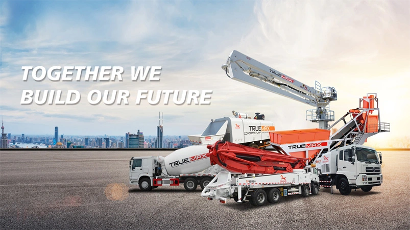 Truck Mounted Boom Pump,Placing boom,Concrete pump,crusher | TRUEMAX